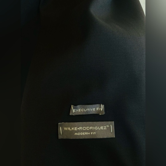 NEW TUXEDO JACKET SIZE 52R BLACK FORMAL EVENING MODERN FIT TUX SUIT COAT - Picture 5 of 10